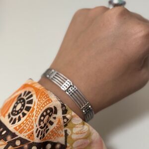 Vintage Sterling Unique Link Bracelet